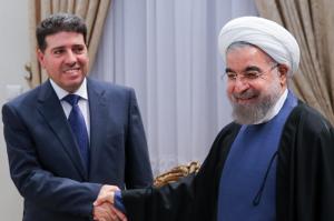 دیدار نخست وزیر سوریه با روحانی