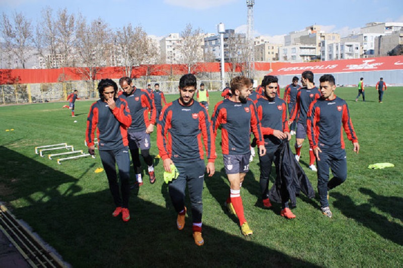 دو بازیکن برزیلی در تمرین پرسپولیس