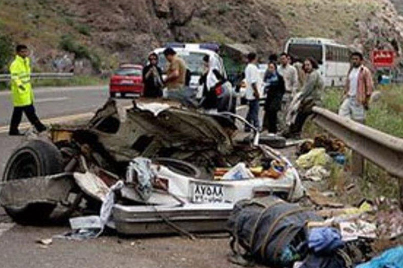 آمار مرگ و میر در جاده ها 
