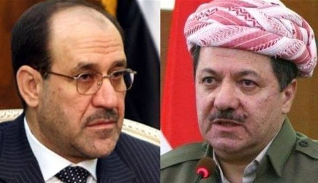 پاسخ نوری مالکی به اتهام های بارزانی