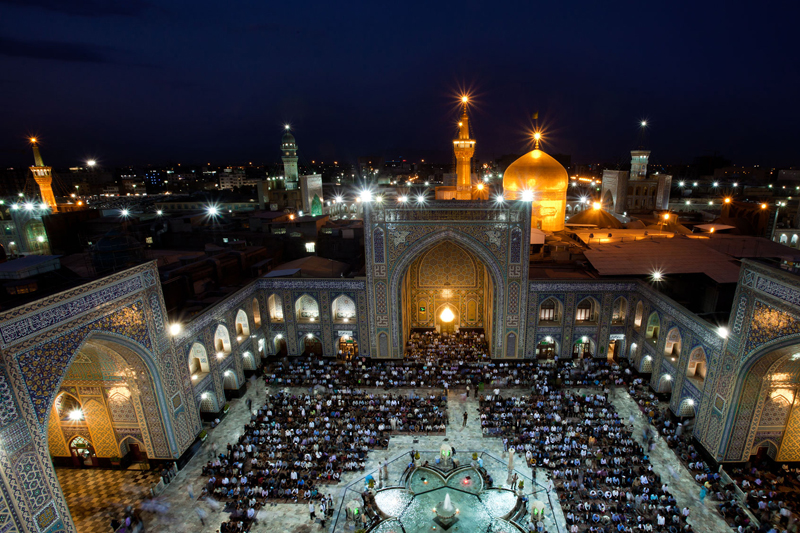 حرم امام رضا (ع) سال 1355