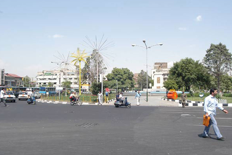میدان توپخانه تهران سال ۱۳۴۶