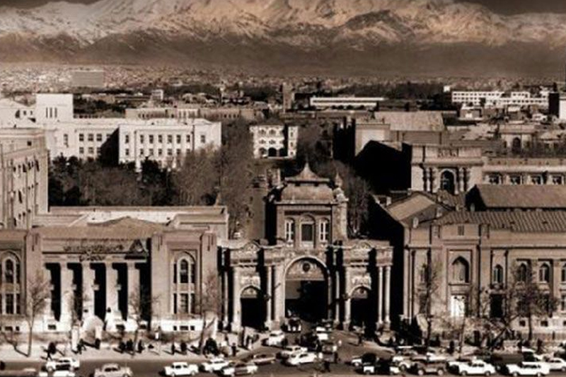 نمایی از تهران دهه 1950