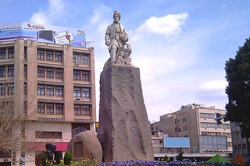 میدان فردوسی تهران سال 1318