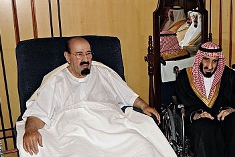 شاه سعودی رو به موت شد