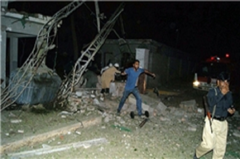 حمله انتحاری به مسجد شیعیان پاکستان