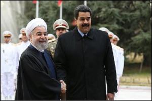 استقبال روحانی از رییس جمهوری ونزوئلا