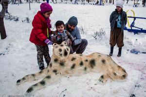 جشنواره آدم برفی مریوان