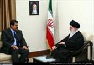 Ayat. Khamenei receives Venezuelan Pres. Maduro 