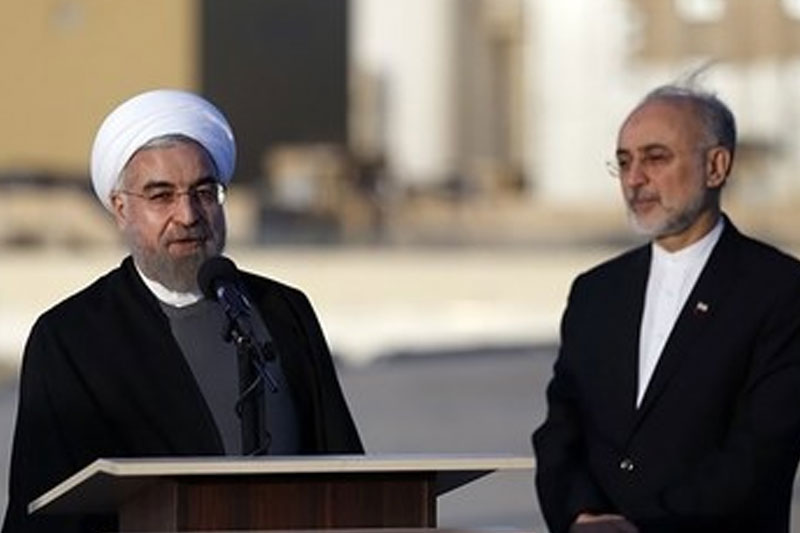 بازدید روحانی از نیروگاه بوشهر 