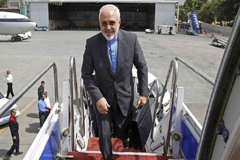ظریف راهی ژنو شد