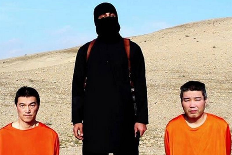 داعش تهدید به کشتن 2 گروگان ژاپنی خود در طی 72 ساعت آینده کرد 