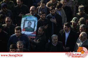 عکس : مراسم تشییع پیکر سردار محمد علی الله دادی