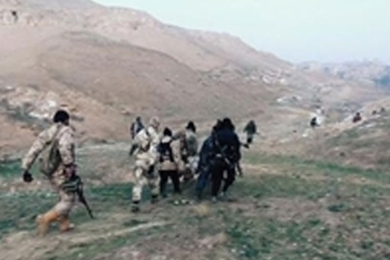 فرار داعش از «رقه» در سوریه 