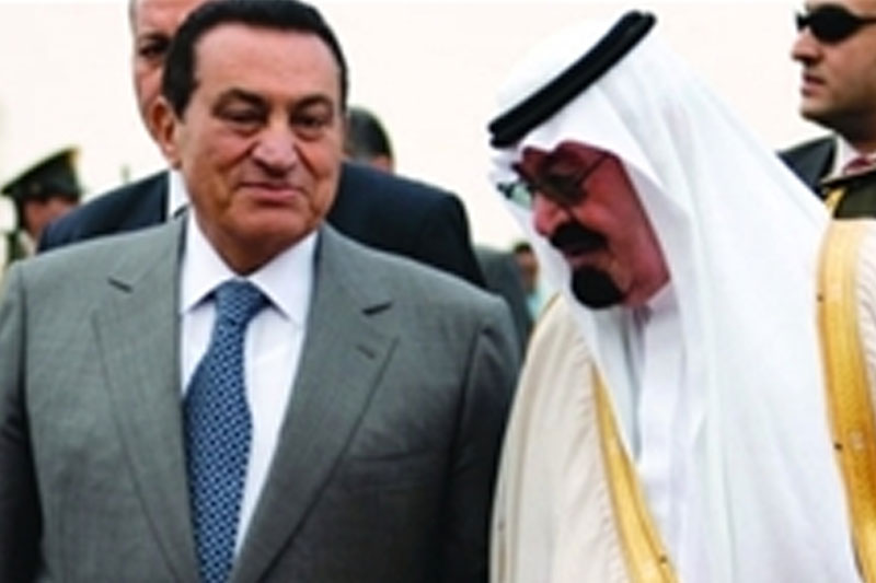 ناراحتی «حسنی مبارک» از عدم حضورش در مراسم خاکسپاری «ملک عبدالله»