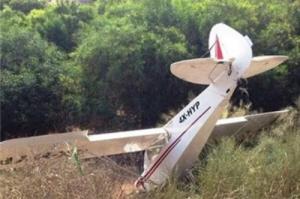 سقوط یک هواپیما در تل آویو