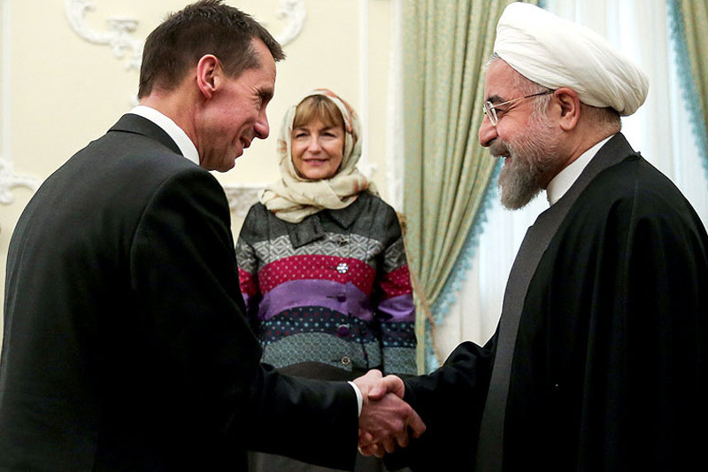 دیدار وزیرخارجه کرواسی با روحانی