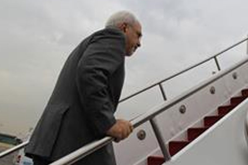 ظریف تهران را به مقصد ایروان ترک کرد
