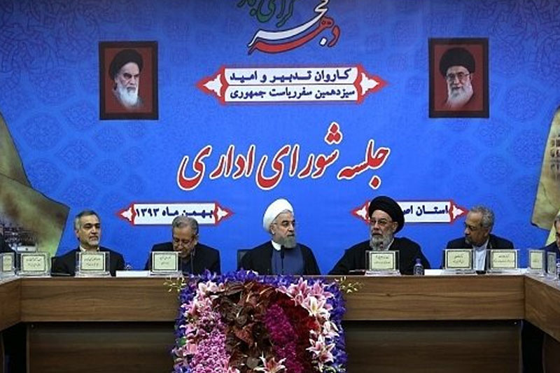 روحانی:از تحریم نمی‌ترسیم