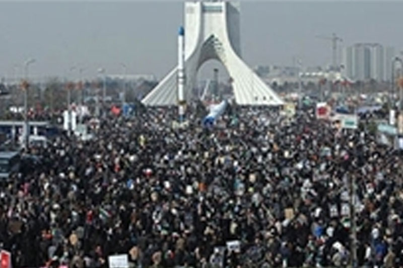 مشت ملت12/راهپیمایان تهرانی بر عدم توافق بد تأکید کردند