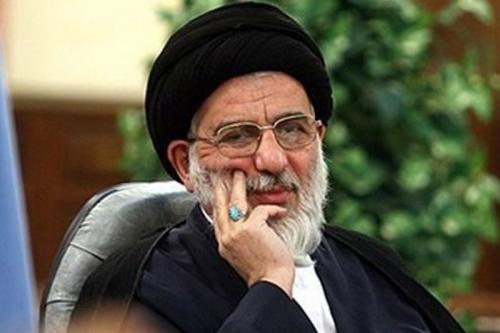 مشت ملت 13/حضور آیت‌الله هاشمی شاهرودی در راهپیمایی ۲۲ بهمن 