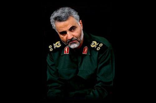 مشت ملت36/سردار سلیمانی در راهپیمایی ۲۲ بهمن حضور یافت 