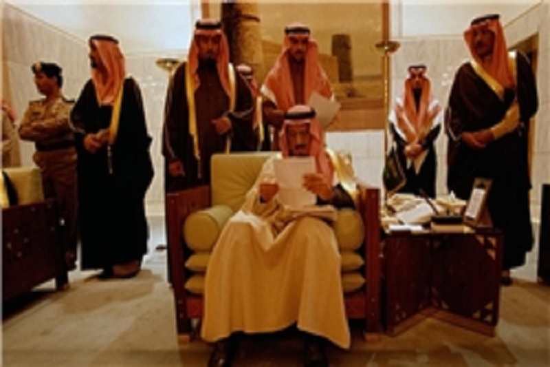 «گاف» شاه عربستان و تکرار ۴ باره آن