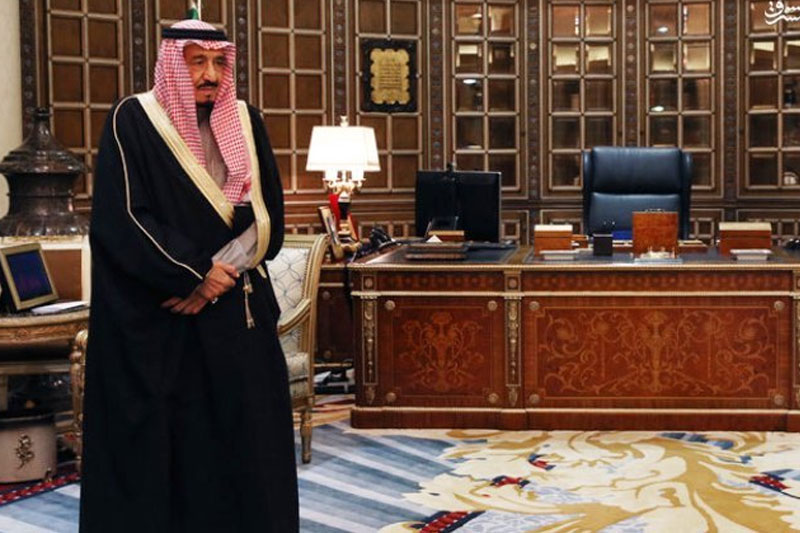 دفتر کار پادشاه عربستان سعودی