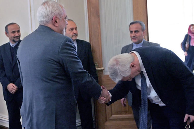 ادای احترام جالب دیپلمات نروژی به ظریف 
