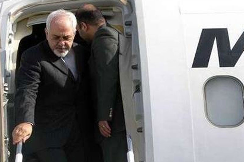 ظریف از باکو عازم مینسک شد