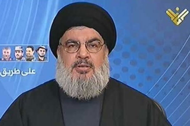 نصرالله: جهاد با خون خود راه پدرش را ادامه داد 