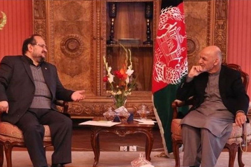 دعوت رسمی روحانی از رئیس‌جمهور افغانستان برای سفر به تهران 