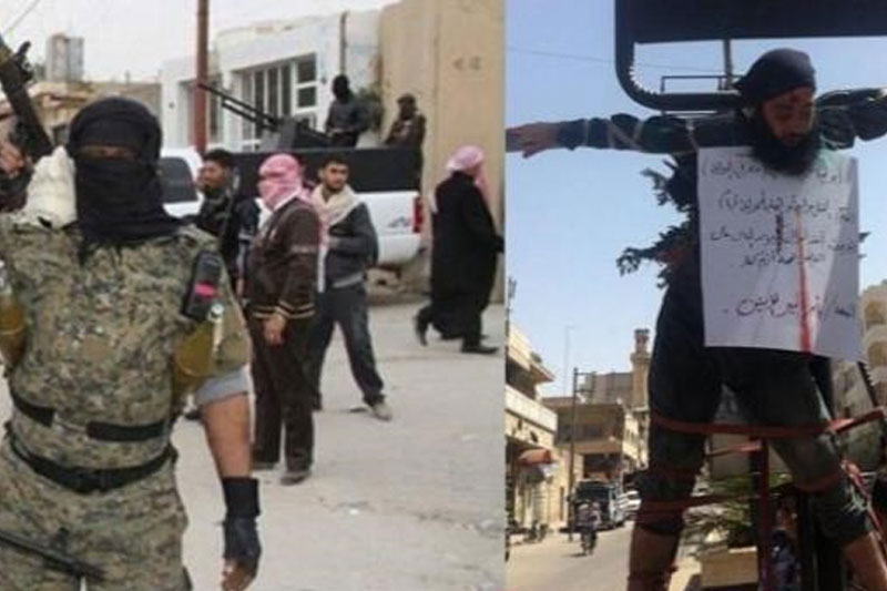 داعشی‌ها ۱۸ همقطار خود را به دلیل «فرار از جنگ» اعدام کردند 