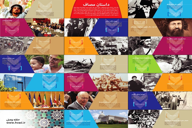 اینفو گرافی داستان مصاف