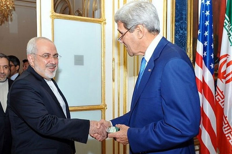 جان کری به دیدار ظریف رفت 
