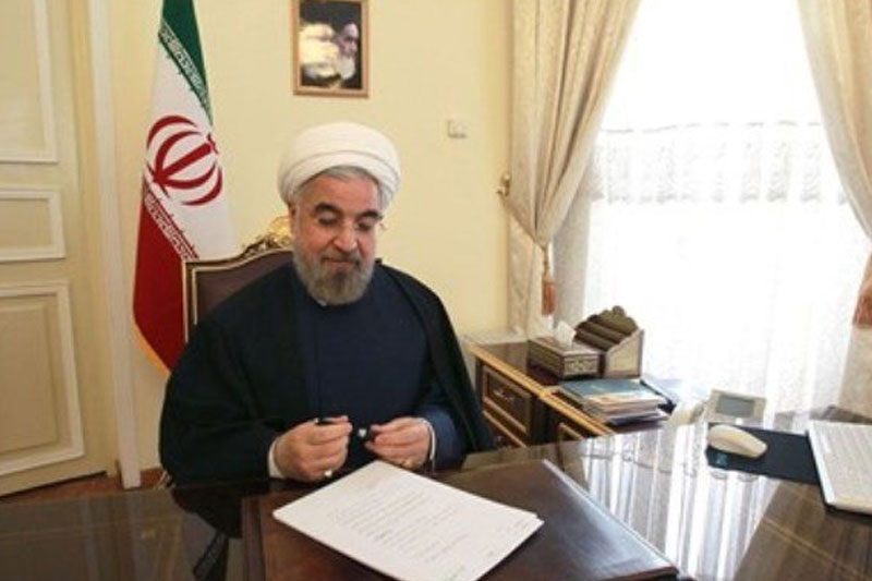 پیام تبریک روحانی به رییس جمهور شرقی اروگوئه