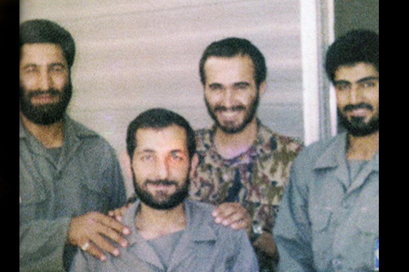 «حاج قاسم» در کنار «حاج حسین»