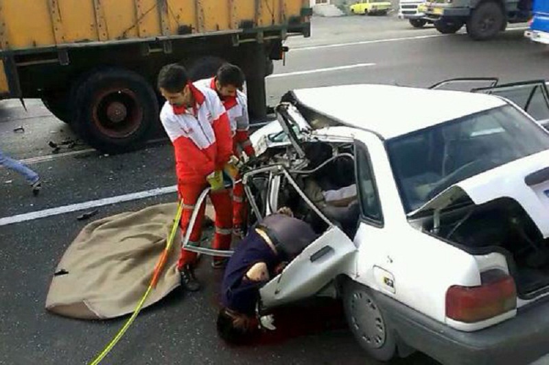 مرگ ۱۱۰۰ تهرانی در حوادث رانندگی امسال 