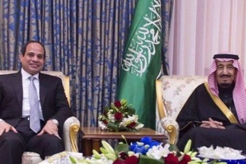 نشست السیسی با پادشاه عربستان در پشت درهای بسته