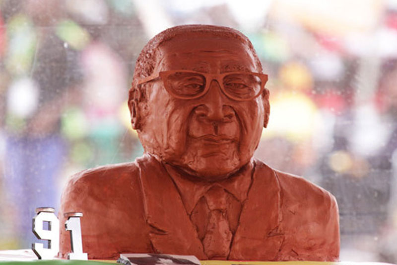 طرفداران موگابه 91 سالگی وی را جشن گرفتند 
