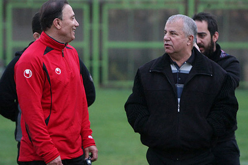 پروین و پیشکسوتان برد پرسپولیس را تبریک گفتند