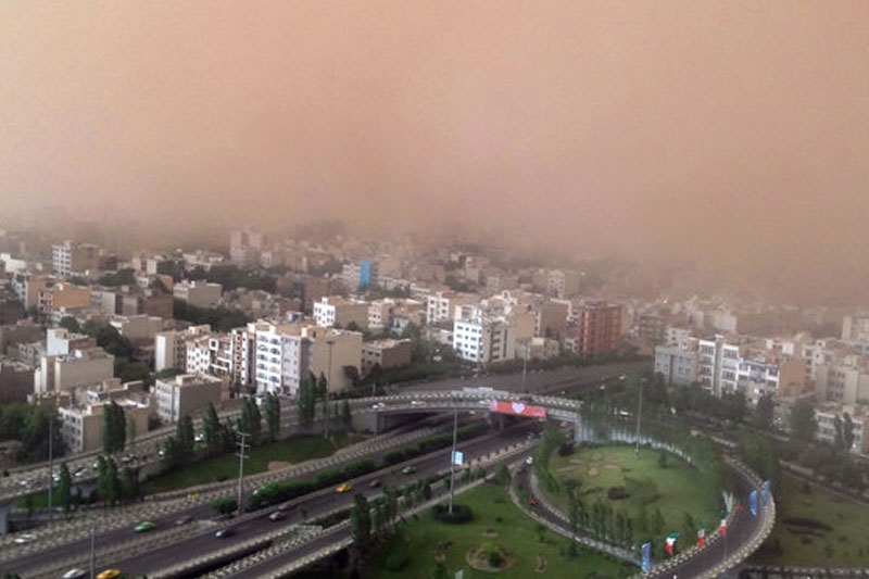 کاهش دید در مهرآباد