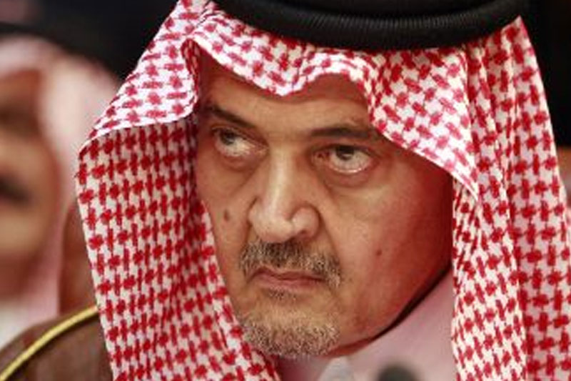 سعود الفیصل در برابر ملک سلمان سوگند یاد کرد