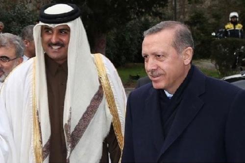 دیدار دو ساعته شیخ تمیم و اردوغان بدور از رسانه‌ها 