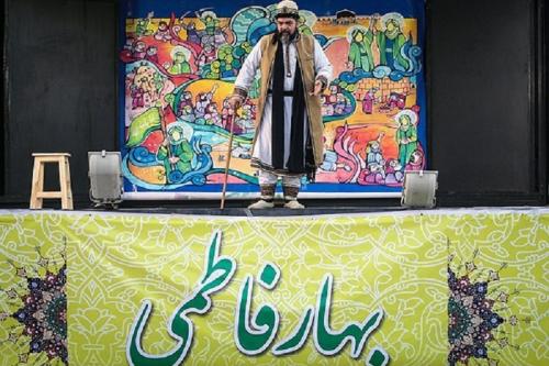 عکس:اجرای نمایش آئینی در میدان امام حسین (ع)