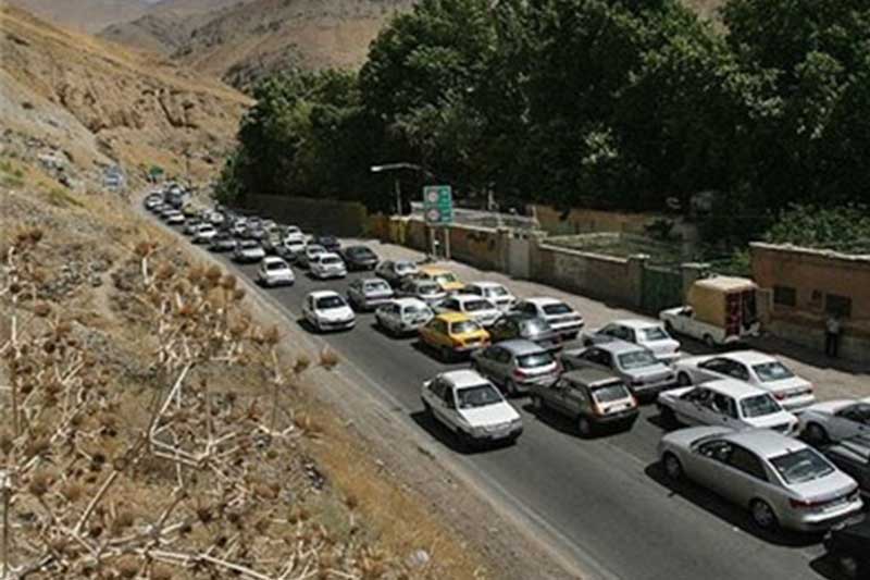 محورهای هراز و چالوس یک‌طرفه شد