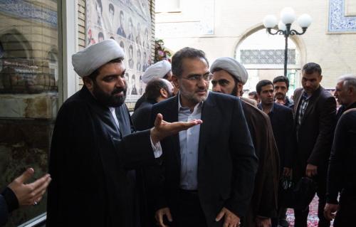 عکس:مجلس ترحیم پدر حجت الاسلام شهاب مرادی