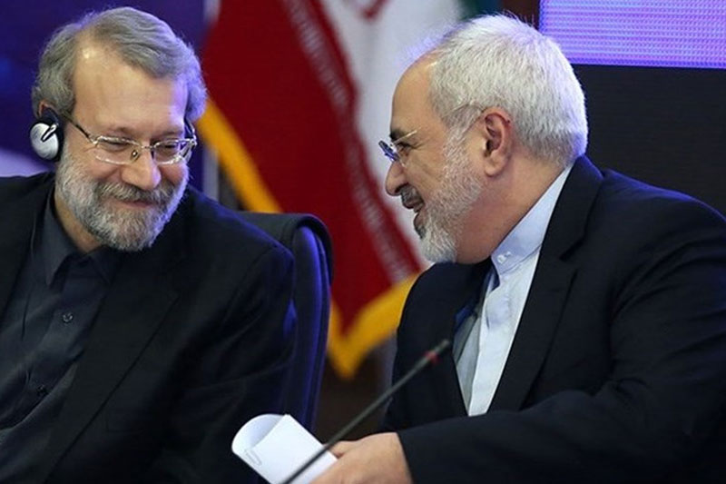 ظریف و ۴ وزیر دولت یازدهم با لاریجانی دیدار کردند 
