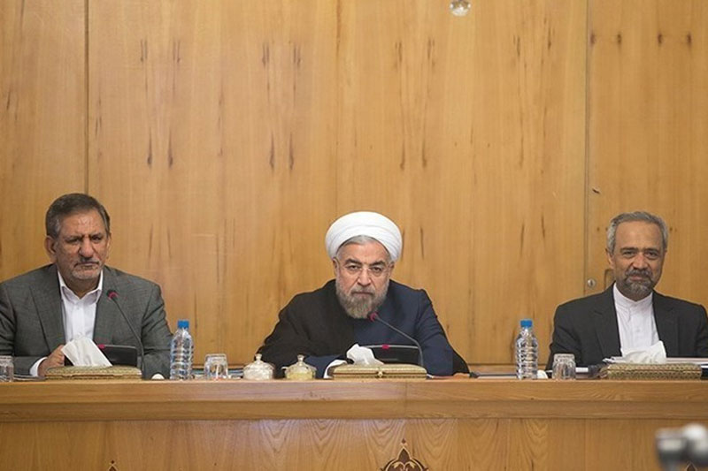 گزارش وزیر خارجه و رئیس سازمان انرژی اتمی از روند مذاکرات لوزان به هیئت وزیران