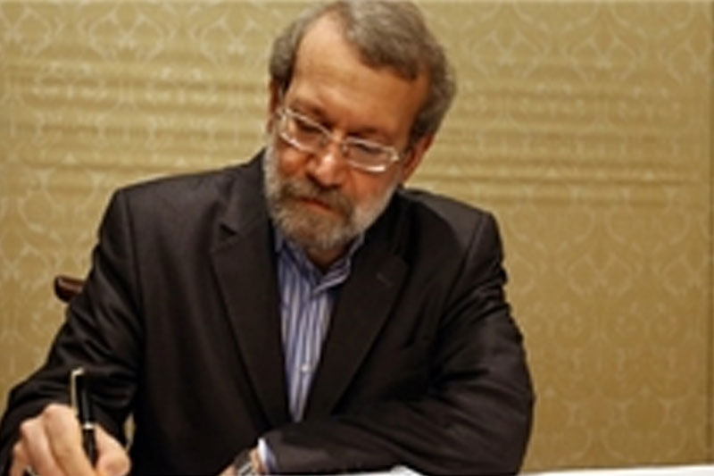 لاریجانی درگذشت «حاج علی آهی» را تسلیت گفت